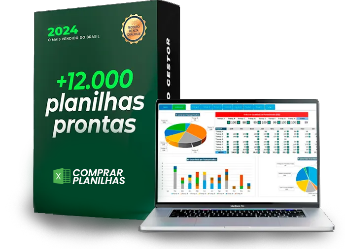 12000 PLANILHAS PRONTAS EM EXCEL 2024
